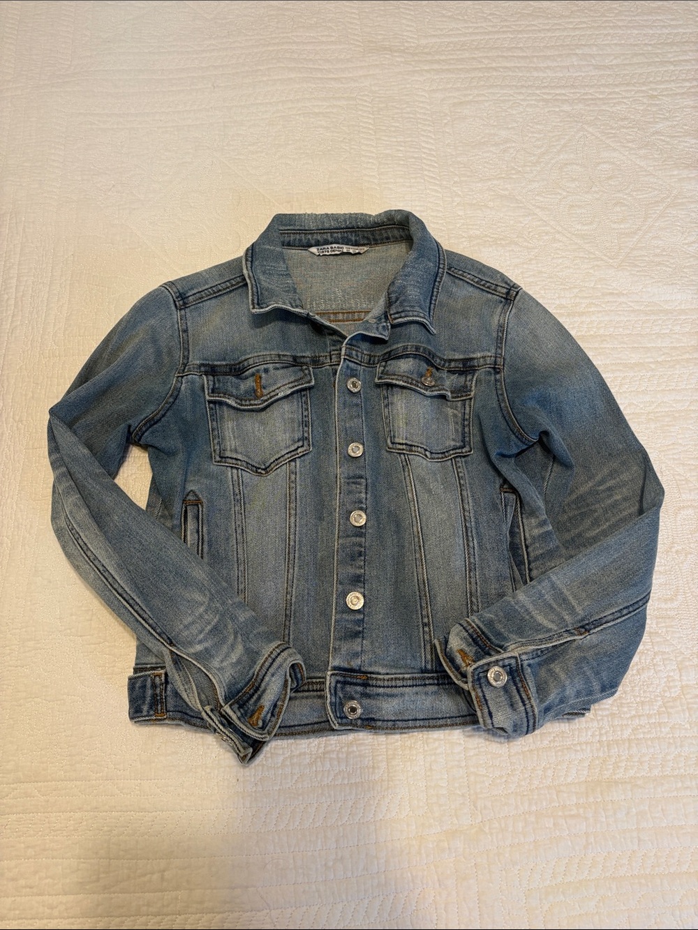 Zara Light Blue Denim Jacket